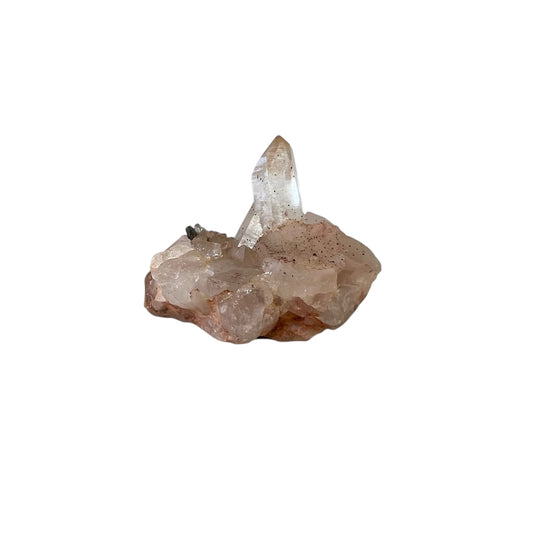 Quartz Point on Stilbite | CT13
