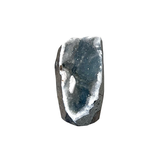 Druzy Chalcedony with Apophyllite Geode Cave | CT27